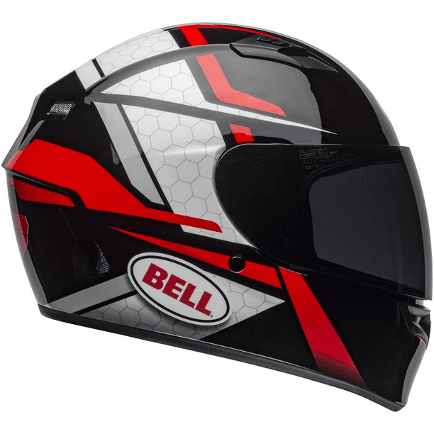 BELL QUALIFIER MOTORCYCLE HELMET FLARE MATTE BLACK GRAY DOT APPROVED NEW 